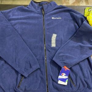 Brand new with tags fleece champion jacket